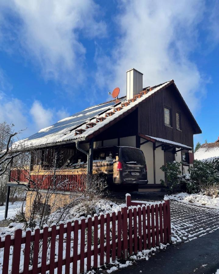 Villa Ferienhaus Rhöner Wohnen Hilders Exterior foto